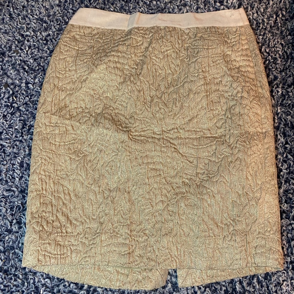 J.Crew Gold Skirt Vintage